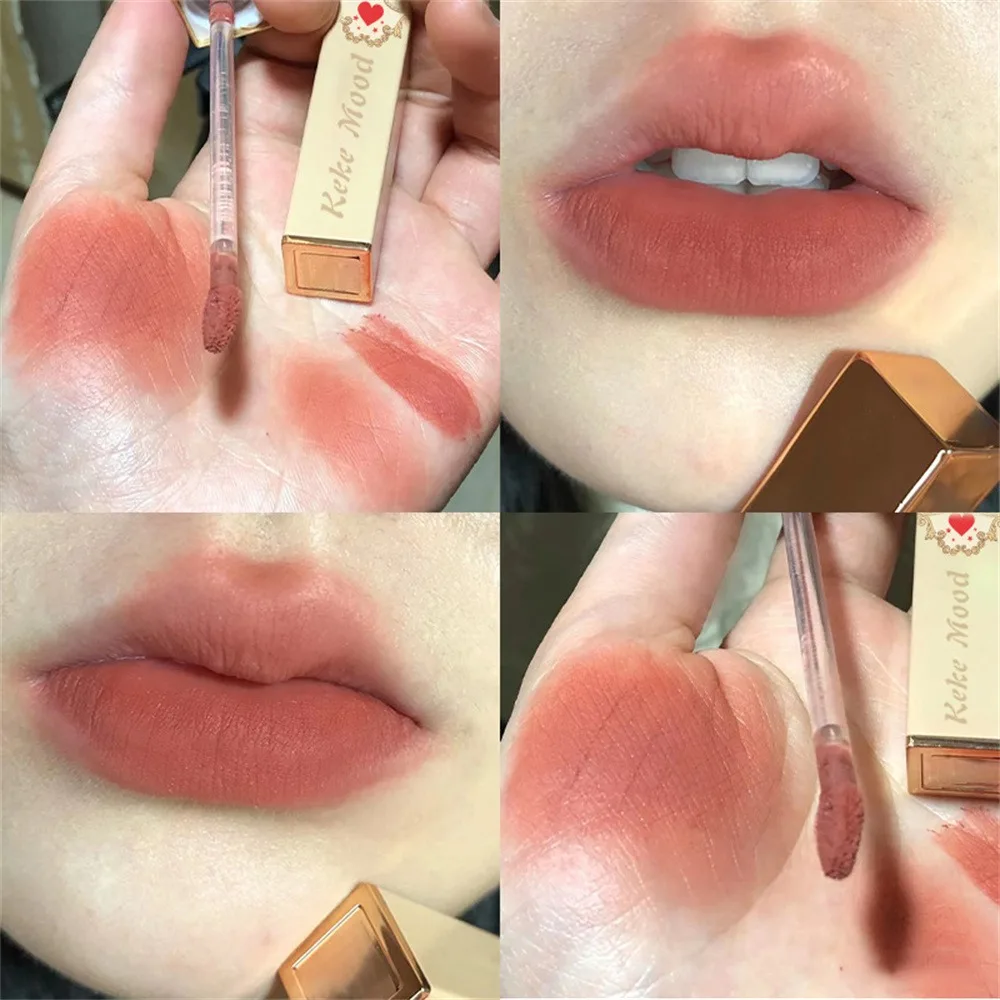 Lip Gloss 6 Colors Nude Matte Fog SurfaceLip Mud Lipstick Waterproof Long Lasting Women Red Lip Tint Velvet Lip Glaze Cosmetics
Lip Gloss 6 Colors Nude Matte Fog SurfaceLip Mud Lipstick Waterproof Long Lasting Women Red Lip Tint Velvet Lip Glaze Cosmetics