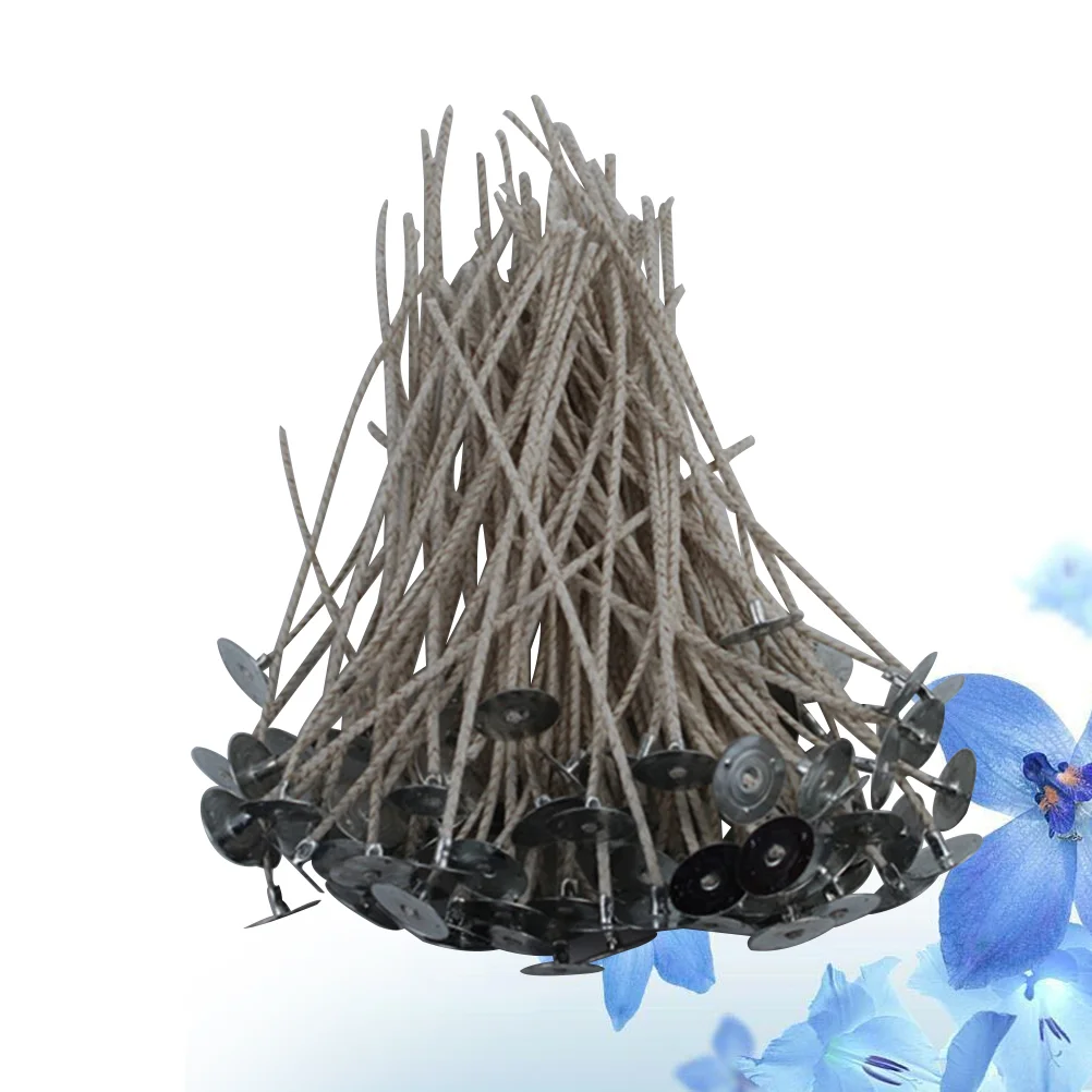 100PCS Candle DIY Candle Wick Sustainer Natural Candle Wicks Candle Wick Tabs Smokeless Candle Wicks Candle Wick with Tabs
100PCS Candle DIY Candle Wick Sustainer Natural Candle Wicks Candle Wick Tabs Smokeless Candle Wicks Candle Wick with Tabs