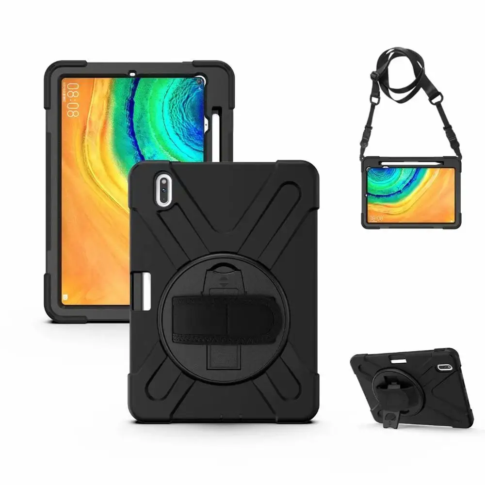 Силиконовый чехол с поворотом на 360 градусов и слотом для ручки для Huawei Matepad Pro 10,8, детский безопасный противоударный армированный чехол с по...
Силиконовый чехол с поворотом на 360 градусов и слотом для ручки для Huawei Matepad Pro 10,8, детский безопасный противоударный армированный чехол с по...