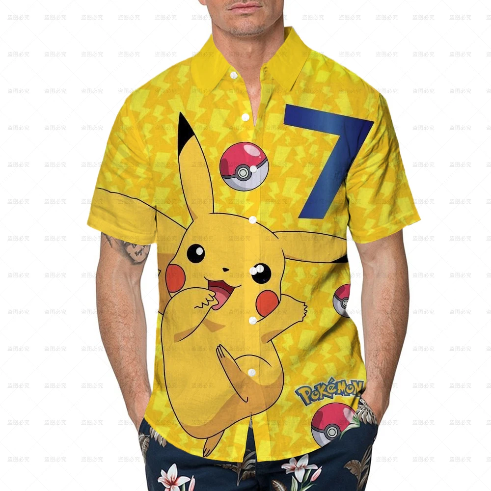 New Casual Men's Cartoon Pokemon Shirts Kids Shirts and Shirts Summer Anime Shirts Hip Hop Clothing Pokémon Pikachu Men's Cute
New Casual Men's Cartoon Pokemon Shirts Kids Shirts and Shirts Summer Anime Shirts Hip Hop Clothing Pokémon Pikachu Men's Cute