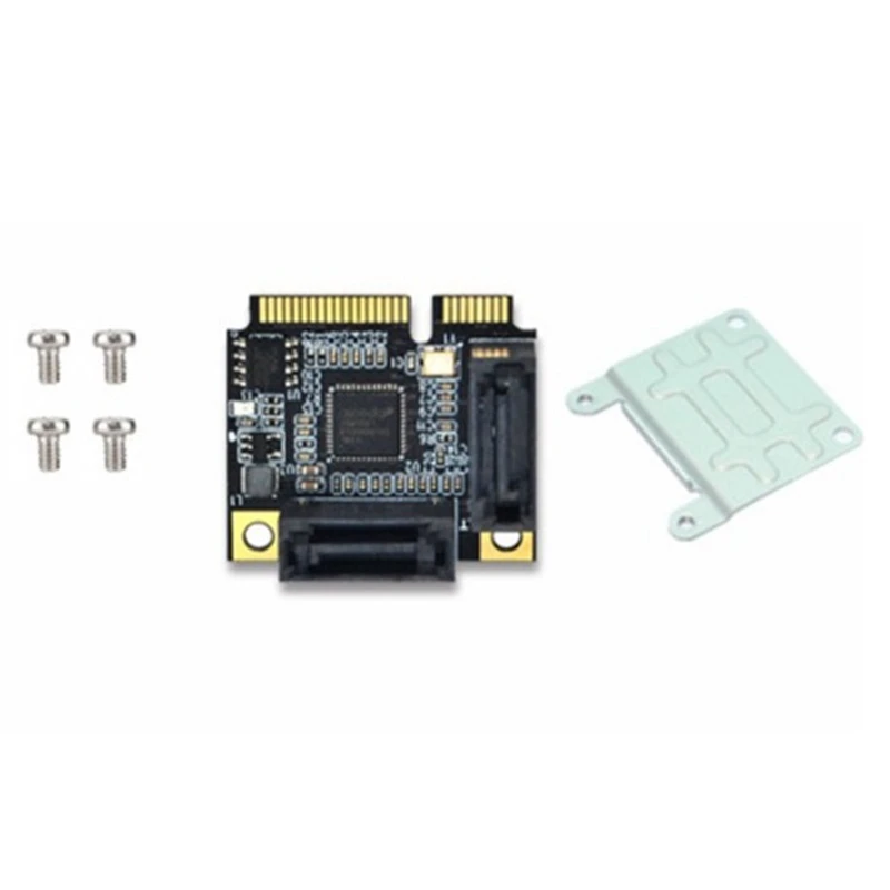 Адаптер Mini PCI-E-SATA 3,0 с 2 портами
Адаптер Mini PCI-E-SATA 3,0 с 2 портами