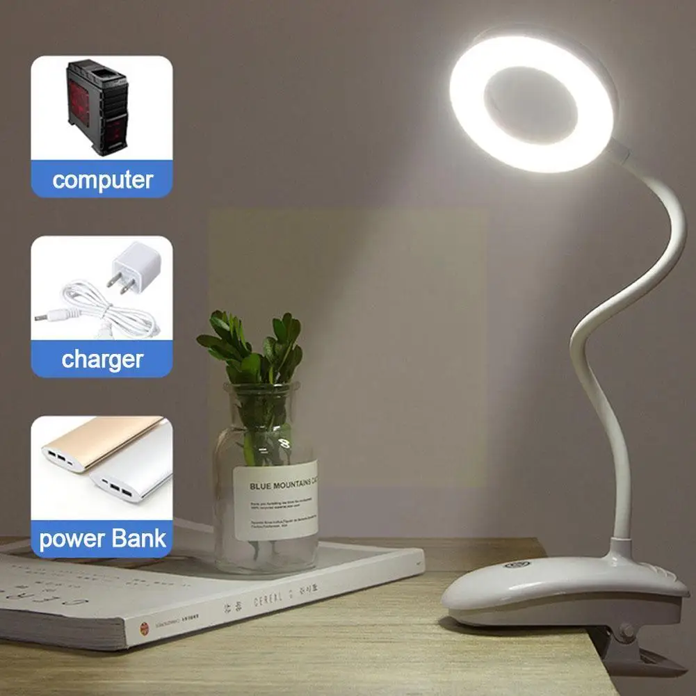 Creative Clip Folding Table Lamp Bedroom Bedside Charging Lamp Lamp Eye Led Reading Small Table Protection Learning Childre Q8O5
Creative Clip Folding Table Lamp Bedroom Bedside Charging Lamp Lamp Eye Led Reading Small Table Protection Learning Childre Q8O5