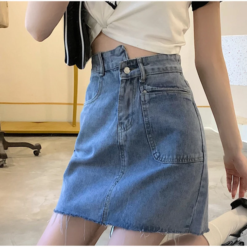 Летняя ассиметричная Талия, модель Y2k в Корейском стиле, юбка с кисточками на подоле, короткая джинсовая юбка, модная винтажная юбка с карман... 
Летняя ассиметричная Талия, модель Y2k в Корейском стиле, юбка с кисточками на подоле, короткая джинсовая юбка, модная винтажная юбка с карман...