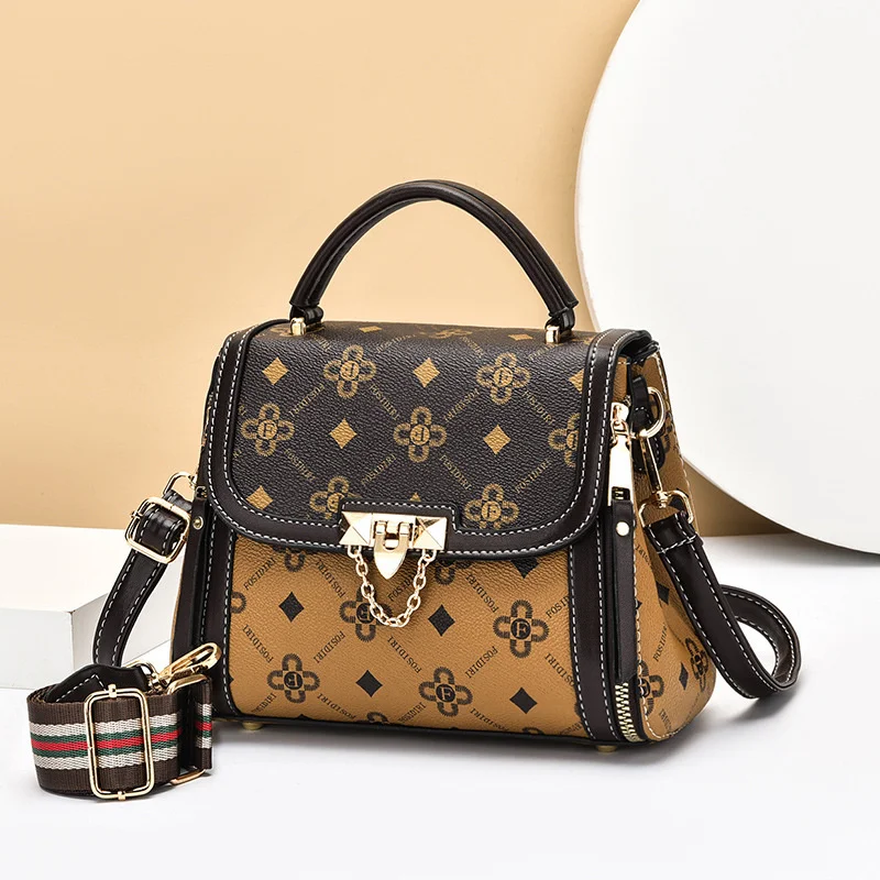 Popular Small Bag Female Autumn and Winter New Print Contrast Small Square Bag Net Red Fashion Single Shoulder Messenger Bag
Popular Small Bag Female Autumn and Winter New Print Contrast Small Square Bag Net Red Fashion Single Shoulder Messenger Bag