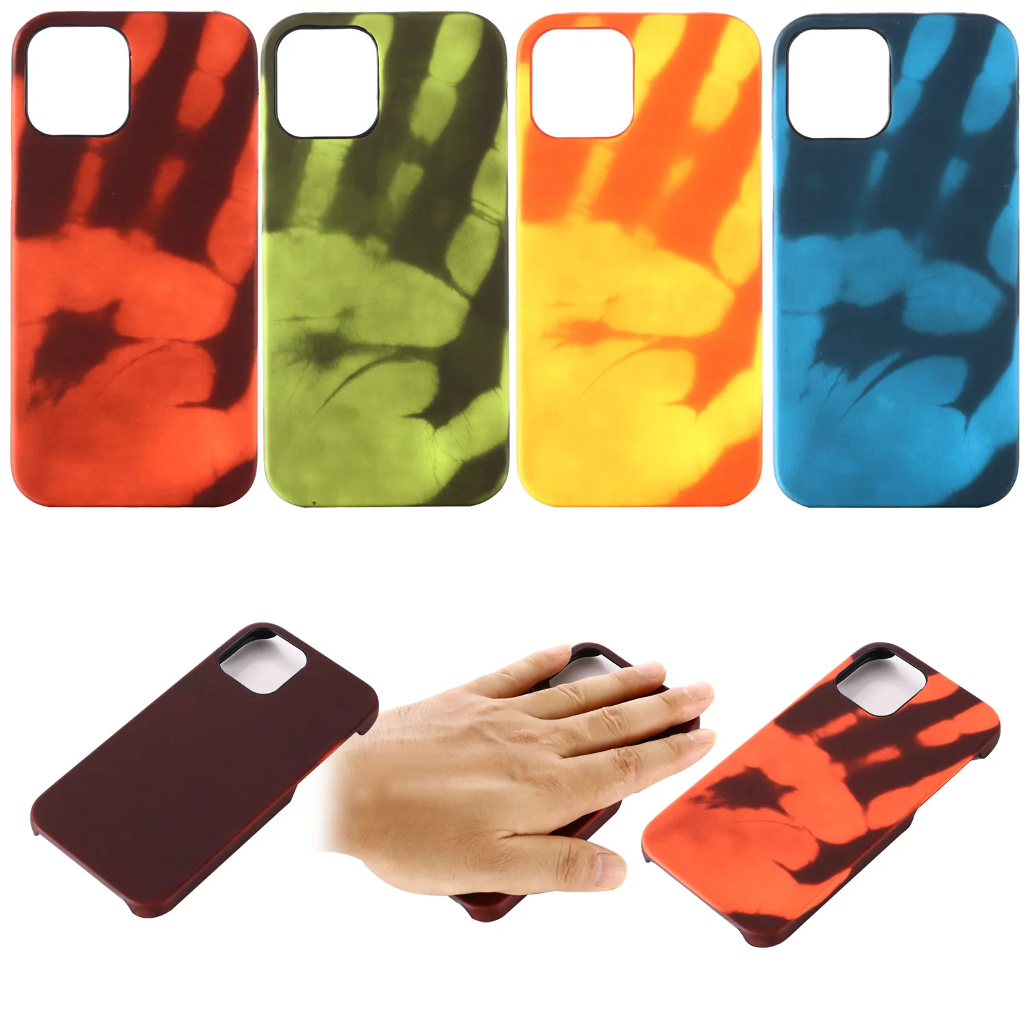Color Change Thermal Heat Induction Sensor Case for iPhone 13 12 11 Pro Max mini For Apple Xs Max X XR Protective Back Shell
Color Change Thermal Heat Induction Sensor Case for iPhone 13 12 11 Pro Max mini For Apple Xs Max X XR Protective Back Shell