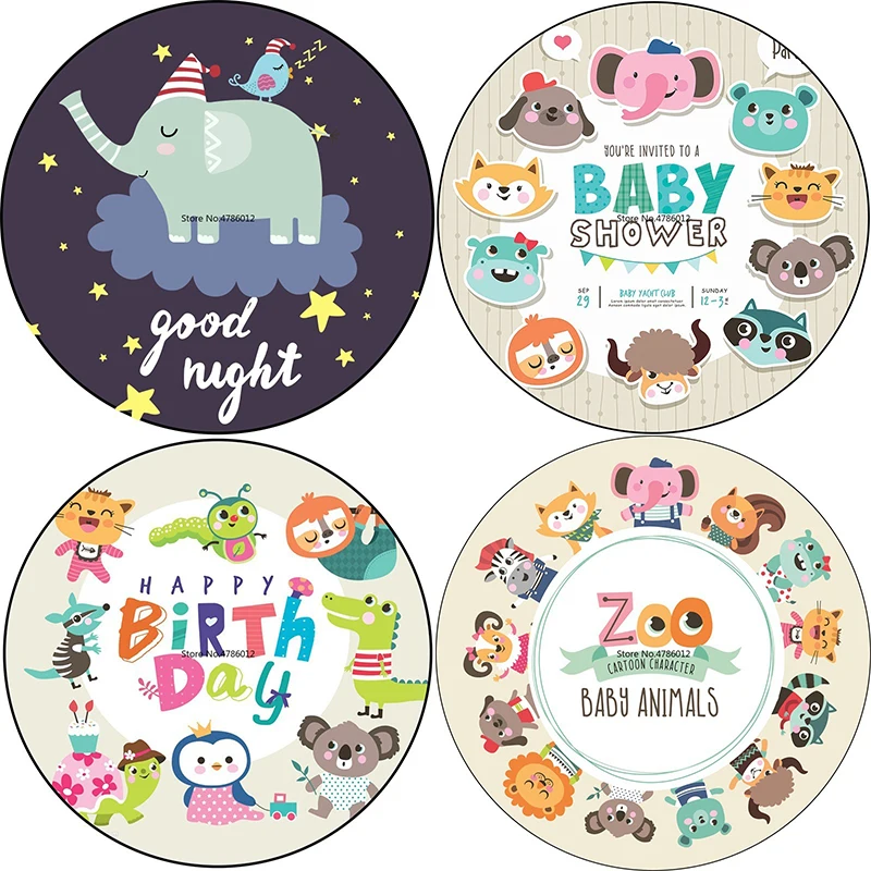 Children's Climbing Pad Basket Chair Floor Pad Cute cartoon animal baby Elephant Good night round carpet bedroom home decor
Children's Climbing Pad Basket Chair Floor Pad Cute cartoon animal baby Elephant Good night round carpet bedroom home decor