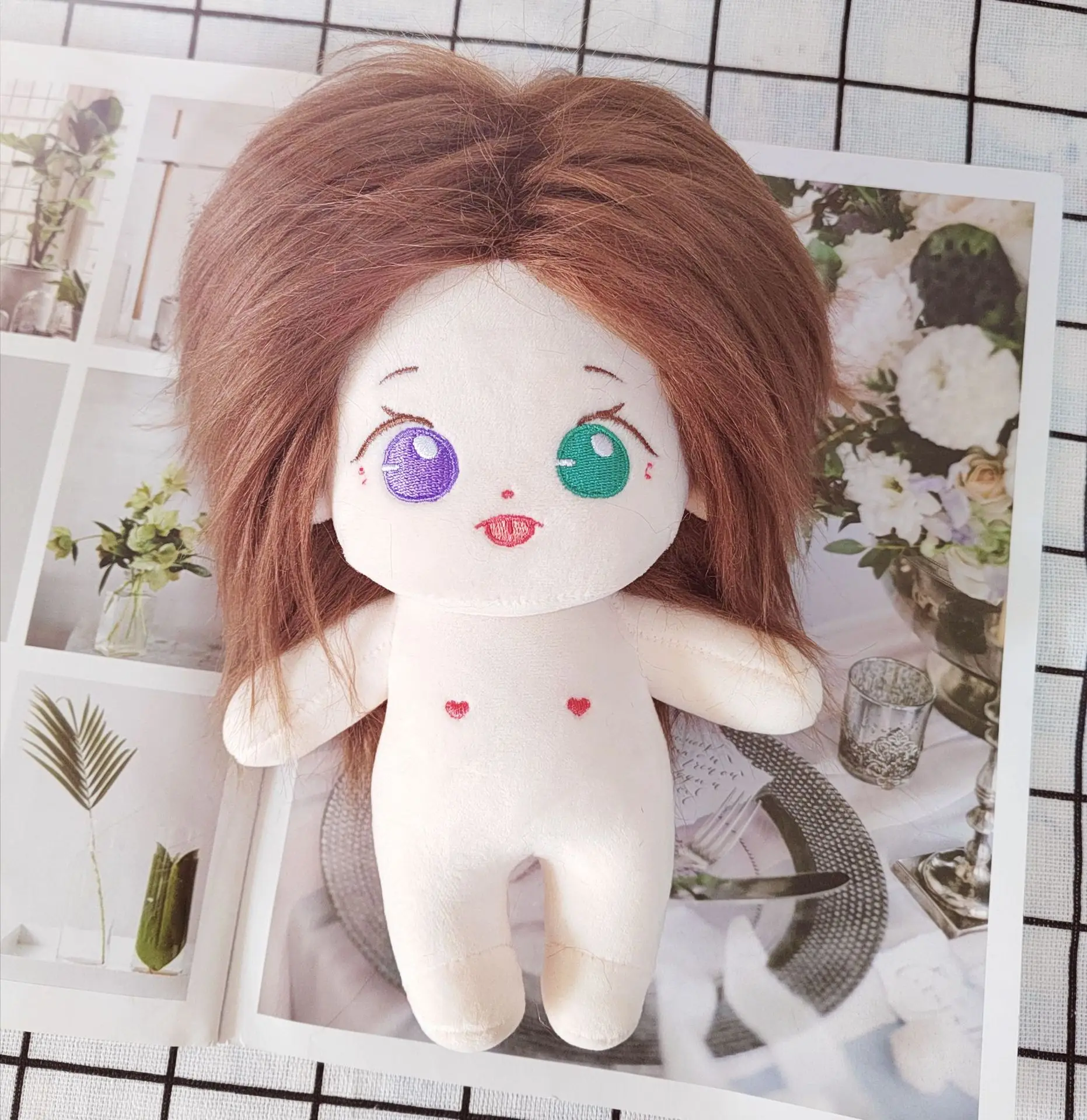 Different colors pupil 20cm Korea Kpop EXO Doll Clothes Cute suit Stuffed Toy Dolls Plush for Idol Dolls toys Gift
Different colors pupil 20cm Korea Kpop EXO Doll Clothes Cute suit Stuffed Toy Dolls Plush for Idol Dolls toys Gift