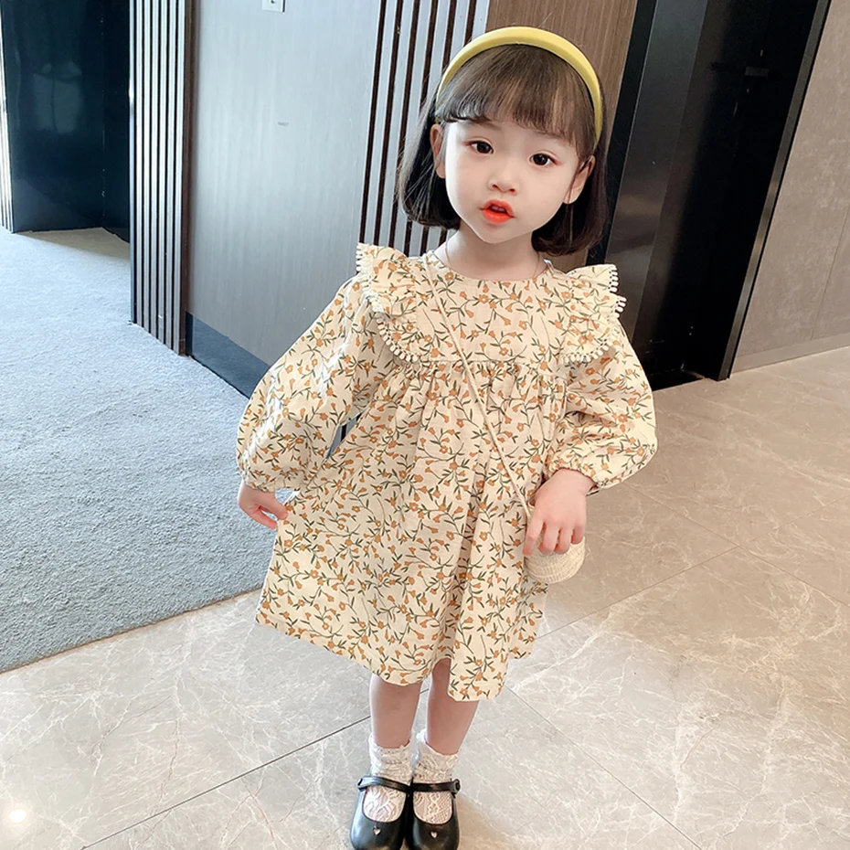 Girls Dress Floral Pattern Dress for Girl Spring Autumn Dress for Kids Toddler Costume for Girls Clothes Dropshipping
Girls Dress Floral Pattern Dress for Girl Spring Autumn Dress for Kids Toddler Costume for Girls Clothes Dropshipping