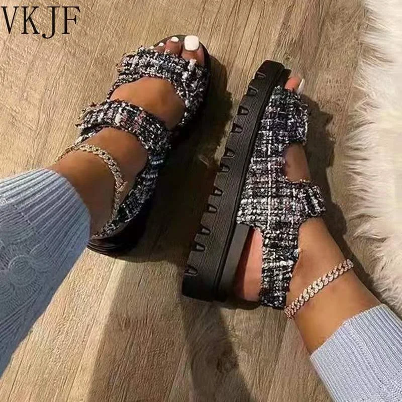 Women Sports Sandals 2022 Summer New Thick Soles Comfortable Open Toe Sandals Outdoor Leisure Beach Women's Shoes Dress Sandals
Women Sports Sandals 2022 Summer New Thick Soles Comfortable Open Toe Sandals Outdoor Leisure Beach Women's Shoes Dress Sandals