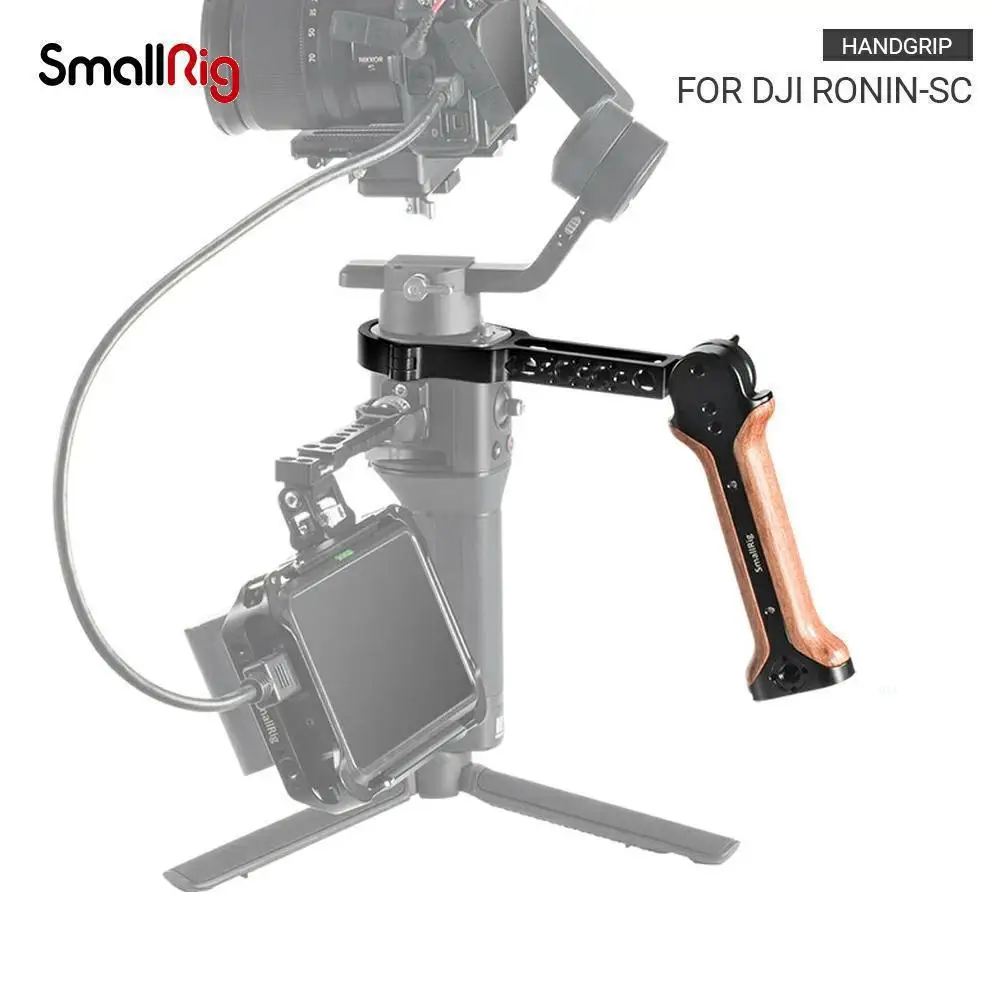 SmallRig Camera Ronin SC Handle Handgrip for DJI Ronin-SC Gimbal W/ Cold Shoe Mount & Arri Locating Hole for DIY Options 2413
SmallRig Camera Ronin SC Handle Handgrip for DJI Ronin-SC Gimbal W/ Cold Shoe Mount & Arri Locating Hole for DIY Options 2413