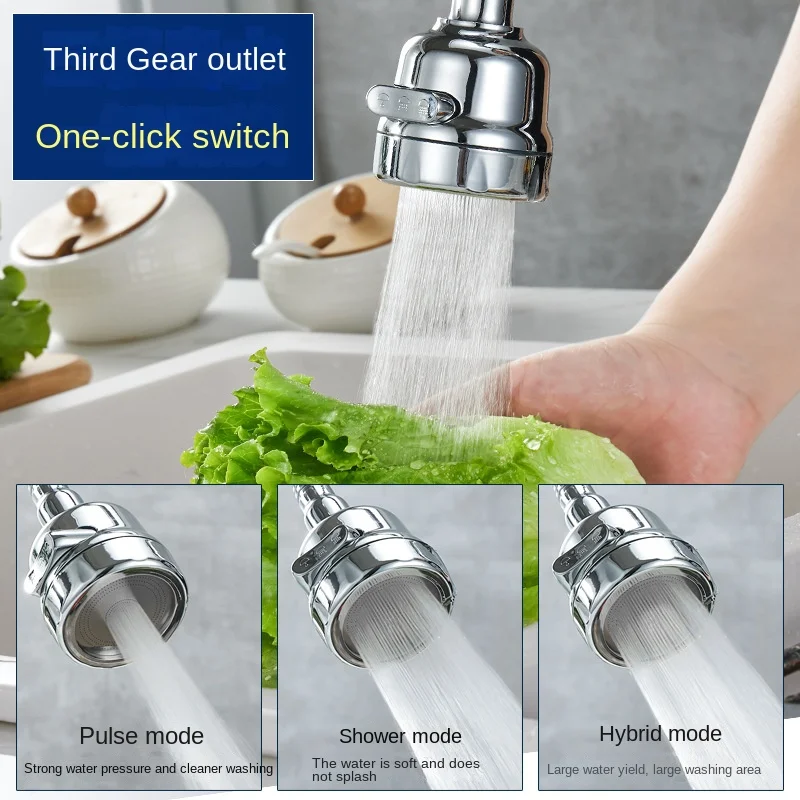 360 Degree Swivel Kitchen Faucet Aerator Adjustable Dual Mode Sprayer Filter Diffuser Water Saving Nozzle Bath Faucet Connector
360 Degree Swivel Kitchen Faucet Aerator Adjustable Dual Mode Sprayer Filter Diffuser Water Saving Nozzle Bath Faucet Connector