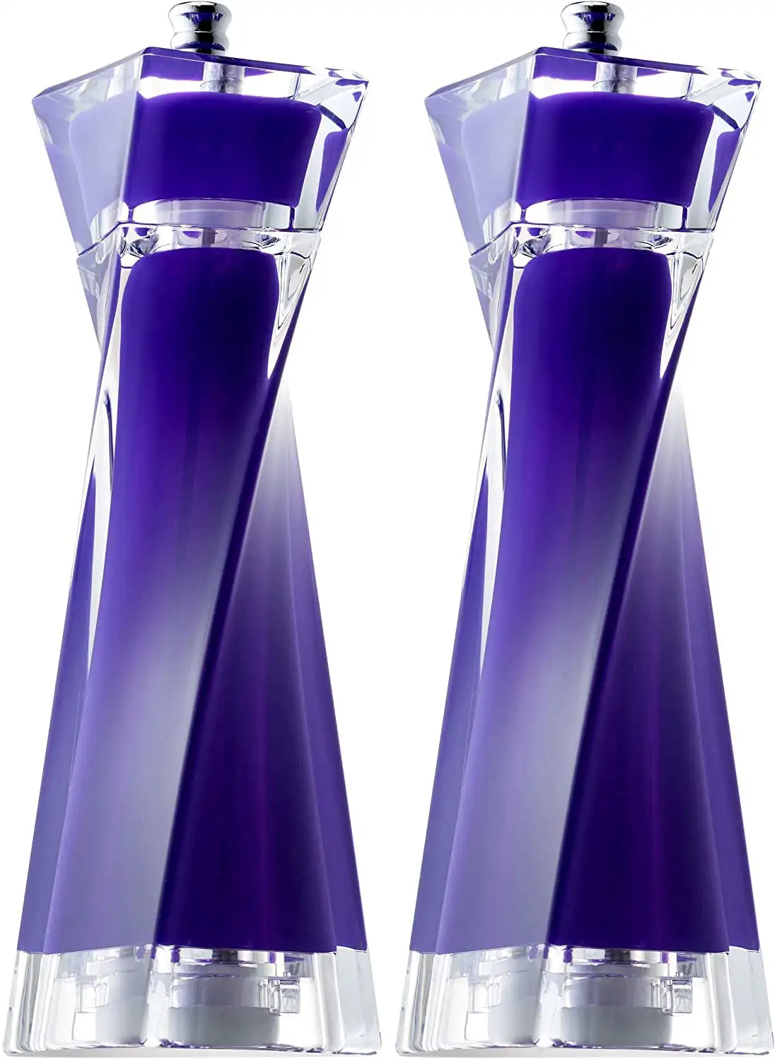 Free Shipping Acrylic Purple Salt and Pepper Grinders Set | Sea Salt and Pepper Mills Easy to Use And Equipped with Adjustable C
Free Shipping Acrylic Purple Salt and Pepper Grinders Set | Sea Salt and Pepper Mills Easy to Use And Equipped with Adjustable C