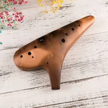 Pottery Ocarinas 12 Holes Orff Instruments Ocarina of Time Professional Musical Instruments Offers Accessories Legend Ocarina
