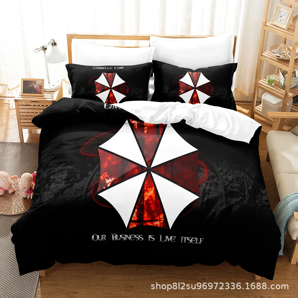 Umbrella Bedding Set Single Twin Full Queen King Size Zombie Company Bed Set Aldult Kid Bedroom Duvetcover Sets 3D Print 014
Umbrella Bedding Set Single Twin Full Queen King Size Zombie Company Bed Set Aldult Kid Bedroom Duvetcover Sets 3D Print 014