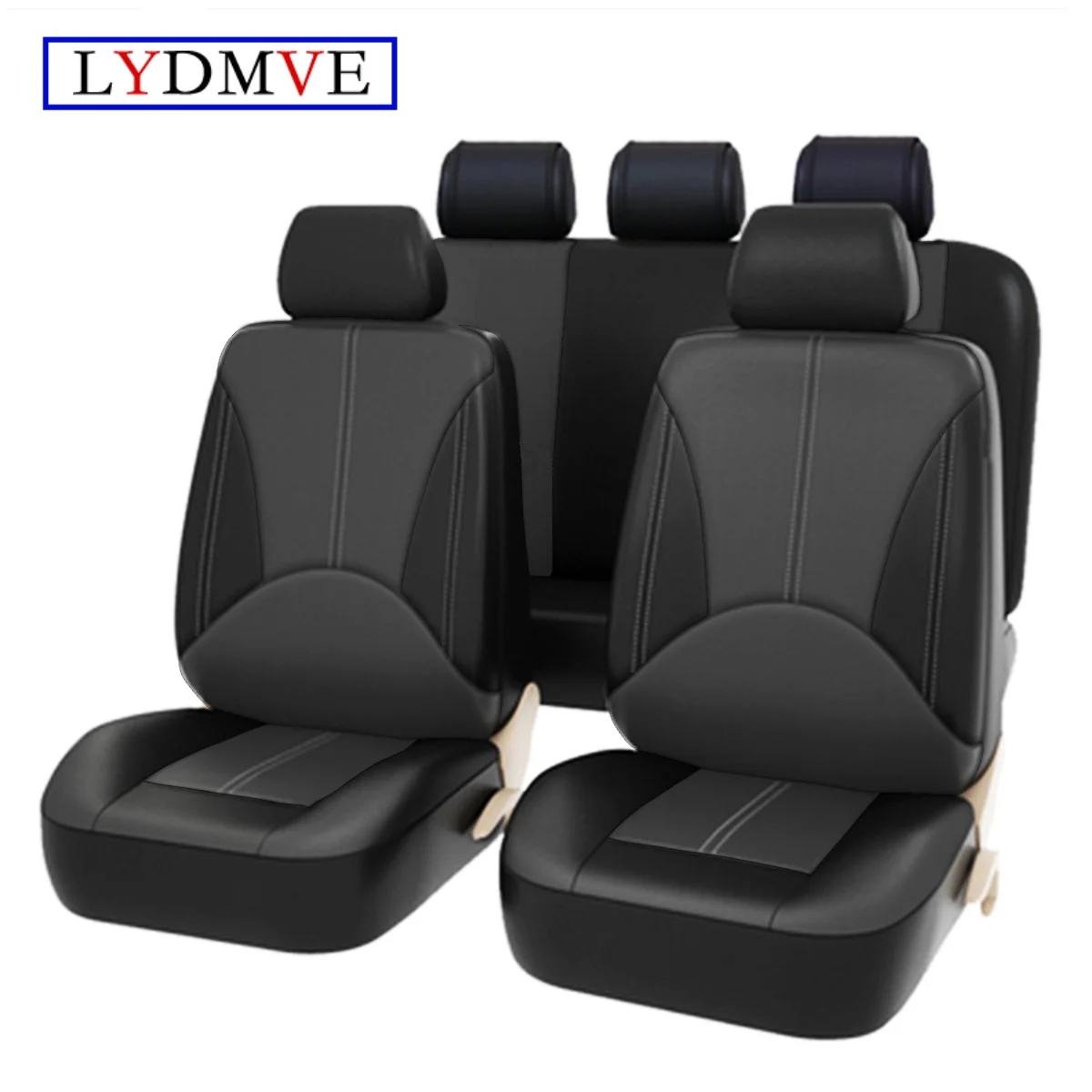 LYDMVE PU Leather Car Seat Cover Cushion For Front Rear Backseat Seat Cover Auto Chair Seat Protector Mat Pad Anti-slip
LYDMVE PU Leather Car Seat Cover Cushion For Front Rear Backseat Seat Cover Auto Chair Seat Protector Mat Pad Anti-slip