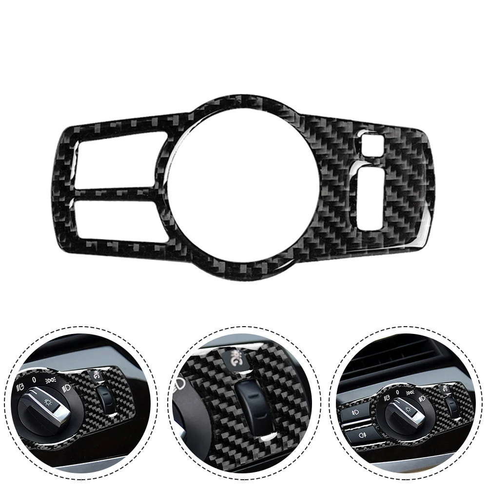Headlight Switch Panel Cover Trim Carbon Fiber Deluxe Elegant Gloss Appearance Panel Cover Trim Car Headlight Switch
Headlight Switch Panel Cover Trim Carbon Fiber Deluxe Elegant Gloss Appearance Panel Cover Trim Car Headlight Switch