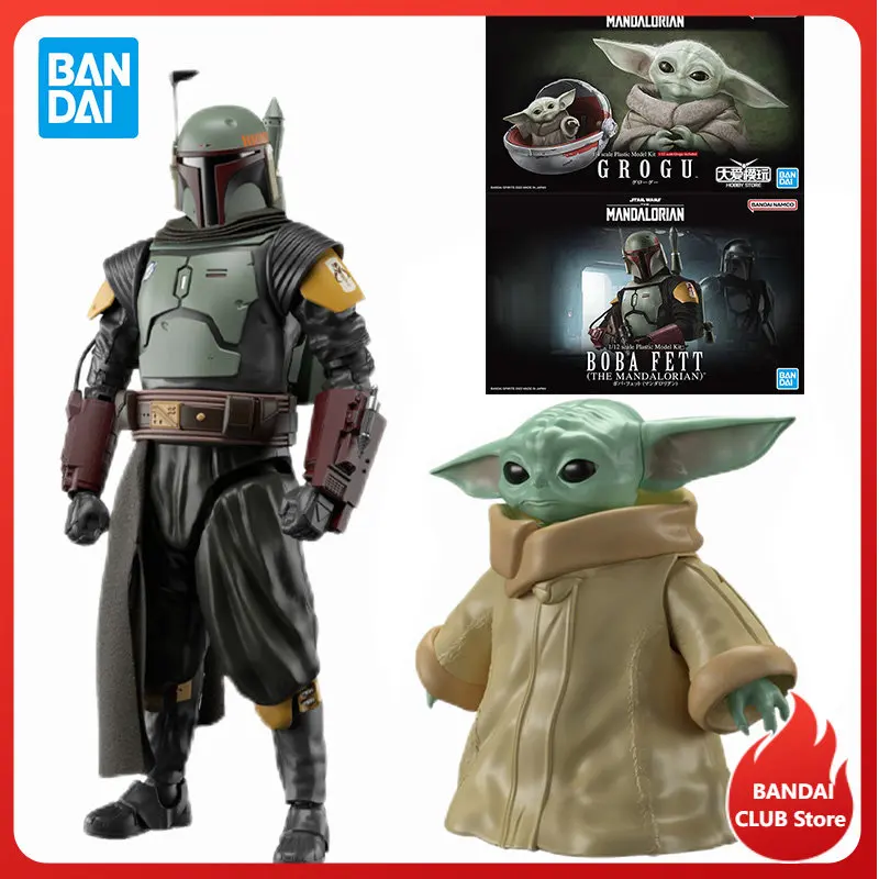 Original Bandai 1/12 Star Wars Boba Fett Yoda Baby Anime Figur Action Figures Collection Assemble Model Toys Kids Gift
Original Bandai 1/12 Star Wars Boba Fett Yoda Baby Anime Figur Action Figures Collection Assemble Model Toys Kids Gift