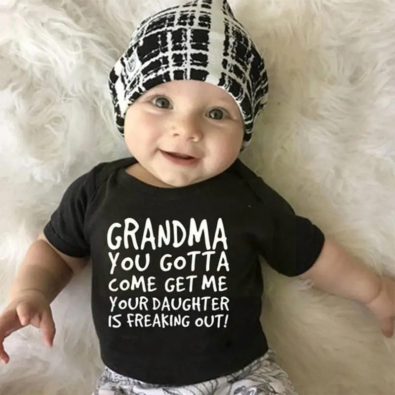 Baby Boys Girls Summer Clothes New Toddler Bodysuits Body Unisex Printing Baby Sleeve Letter Onesie Short Jumpsuit W0s5
Baby Boys Girls Summer Clothes New Toddler Bodysuits Body Unisex Printing Baby Sleeve Letter Onesie Short Jumpsuit W0s5