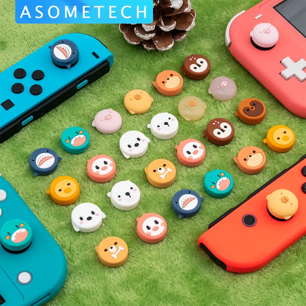 4PCS Cute Animal Design Thumb Grip Caps Joystick Cap for NI Switch Lite Soft Silicone Cover for Switch Joy-Con Controller
4PCS Cute Animal Design Thumb Grip Caps Joystick Cap for NI Switch Lite Soft Silicone Cover for Switch Joy-Con Controller