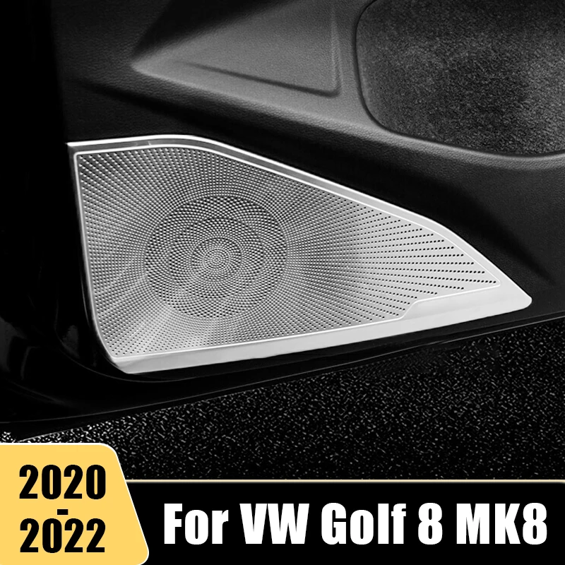 Stainless Car Door Horn Cover Speaker Stereo Sound Frame Decoration For Volkswagen VW Golf 8 MK8 2020 2021 2022 Auto Accessories
Stainless Car Door Horn Cover Speaker Stereo Sound Frame Decoration For Volkswagen VW Golf 8 MK8 2020 2021 2022 Auto Accessories