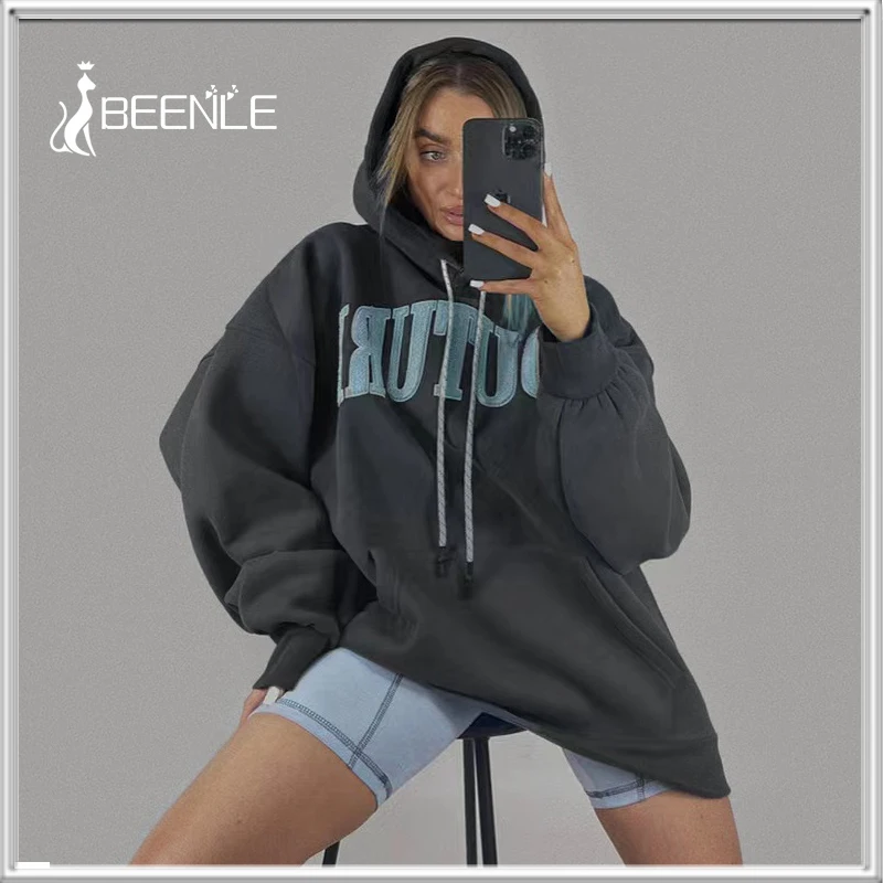 Женская толстовка с капюшоном BEENLE, флисовый спортивный костюм из 100% хлопка, спортивный свитшот, Повседневная Свободная Толстовка на весну-о...
Женская толстовка с капюшоном BEENLE, флисовый спортивный костюм из 100% хлопка, спортивный свитшот, Повседневная Свободная Толстовка на весну-о...