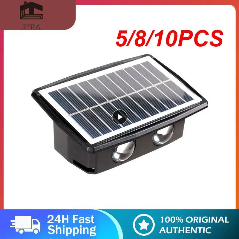 5/8/10PCS Solar Wall Lamp Garden Street Landscape 4 Led Solar Sensor Lamp Up And Down Luminous Lighting Outdoor Waterproof
5/8/10PCS Solar Wall Lamp Garden Street Landscape 4 Led Solar Sensor Lamp Up And Down Luminous Lighting Outdoor Waterproof