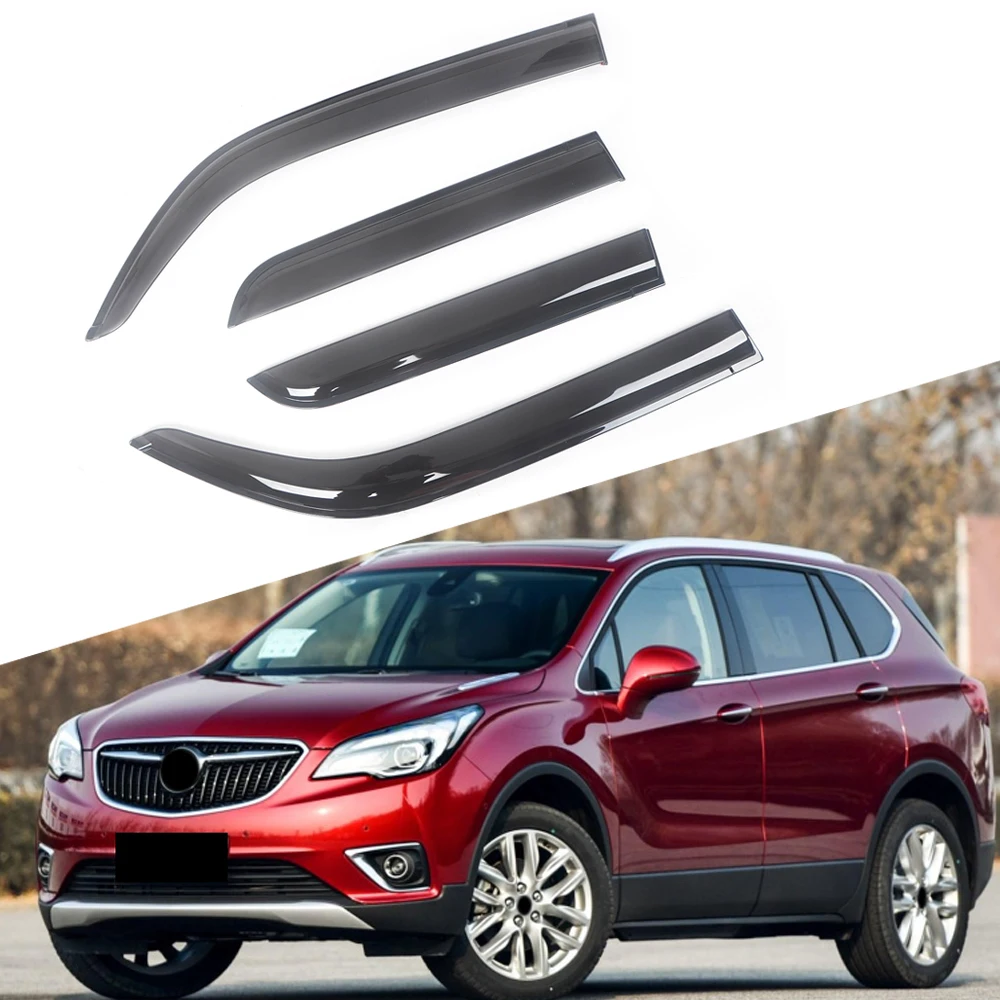 For Buick Envision 2014-2019 Auto Side Window Wind Deflectors Visors Black Rain Guard Door Visor Vent Shade Dark Smoke Ventvisor 
For Buick Envision 2014-2019 Auto Side Window Wind Deflectors Visors Black Rain Guard Door Visor Vent Shade Dark Smoke Ventvisor