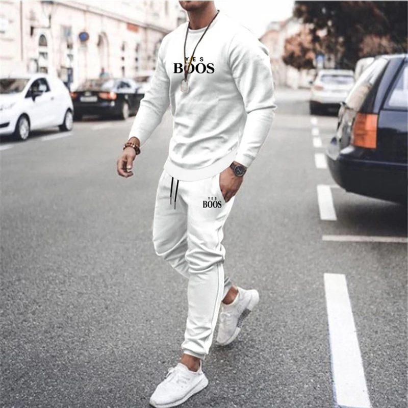 2022 Autumn Tracksuits Long Sleeve T Shirt+Sweatpants Suit Men Streetwear Vintage Sportswear Oversized Men Clothing 2 Piece Sets
2022 Autumn Tracksuits Long Sleeve T Shirt+Sweatpants Suit Men Streetwear Vintage Sportswear Oversized Men Clothing 2 Piece Sets
