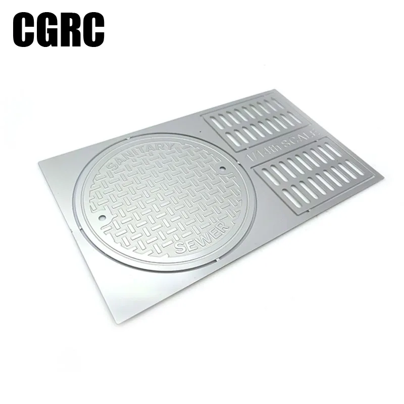 Simulation Manhole Cover Drain Etched Metal Pieces for 1/14 1/16 Simulation Scene Construction Car DIY Parts
Simulation Manhole Cover Drain Etched Metal Pieces for 1/14 1/16 Simulation Scene Construction Car DIY Parts