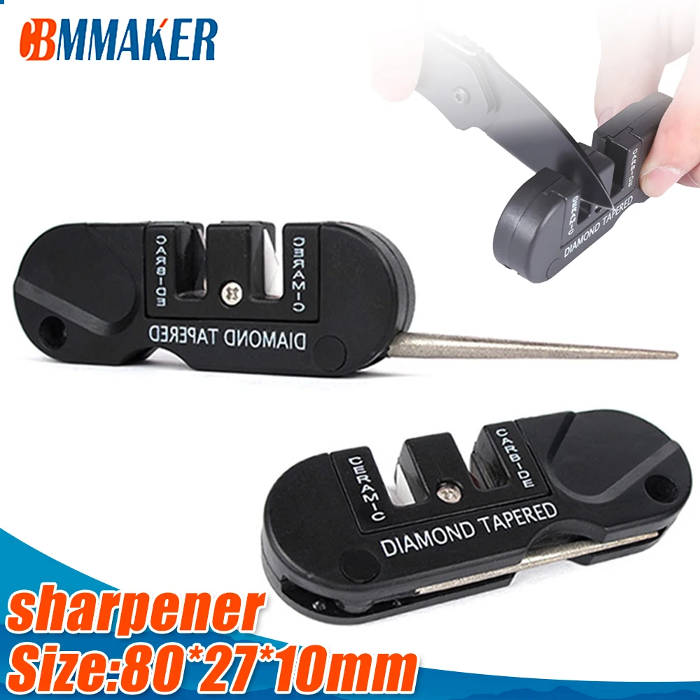Portable Tungsten Sharpener Ceramic Carbide Knife Diamond Tool for Camp Gear Hike Pocket Carbide Knife Outdoor Portable Tools
Portable Tungsten Sharpener Ceramic Carbide Knife Diamond Tool for Camp Gear Hike Pocket Carbide Knife Outdoor Portable Tools