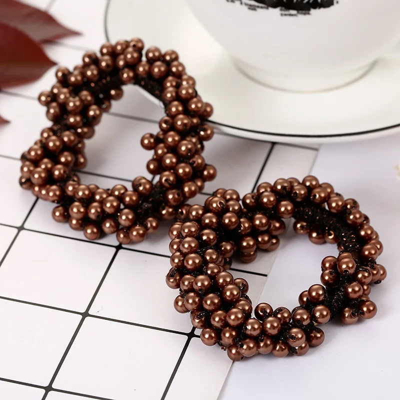 Woman Big Pearl Hair Ties Fashion Korean Style Hairband Scrunchies Girls Ponytail Holders Rubber Band Hair Accessories
Woman Big Pearl Hair Ties Fashion Korean Style Hairband Scrunchies Girls Ponytail Holders Rubber Band Hair Accessories