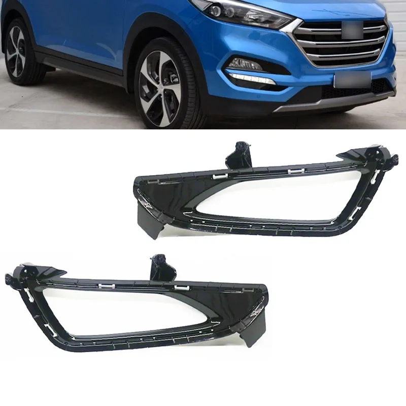 Fog Lamp cover For Hyundai Tucson 2015 2016 2017 2018 Shell Front Bumper Grille Driving Lamp Cover Fog Light Cover
Fog Lamp cover For Hyundai Tucson 2015 2016 2017 2018 Shell Front Bumper Grille Driving Lamp Cover Fog Light Cover