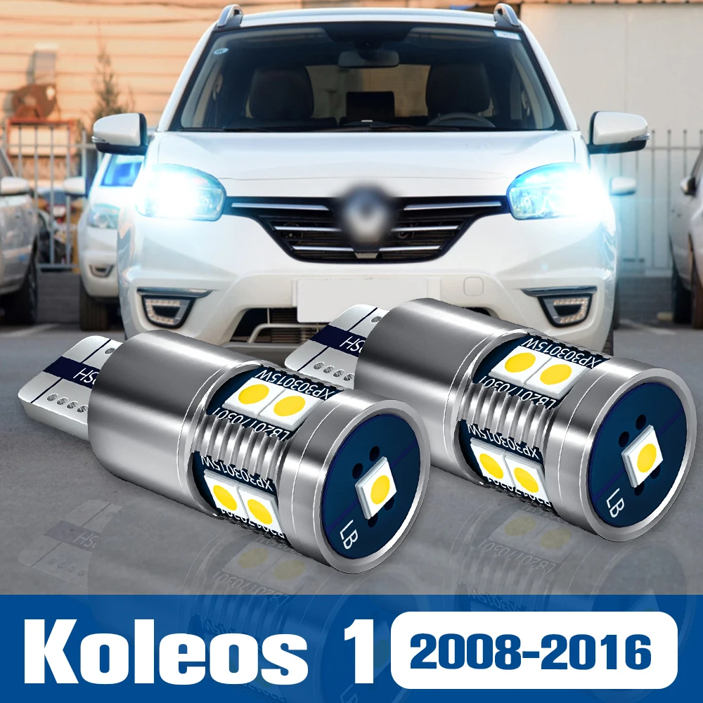 2pcs LED Clearance Light Bulb Parking Lamp Accessories Canbus For Renault Koleos 2008-2016 2009 2010 2011 2012 2013 2014 2015 
2pcs LED Clearance Light Bulb Parking Lamp Accessories Canbus For Renault Koleos 2008-2016 2009 2010 2011 2012 2013 2014 2015