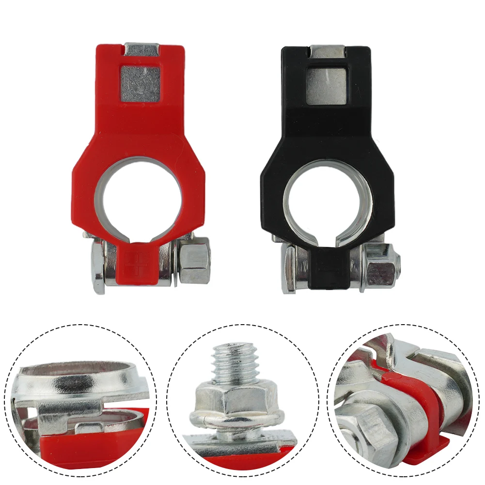 2Pcs Car Battery Terminal Clamp Clip Connector For Car Caravan Boat 12V 24V Positive Or Negative Battery Plates
2Pcs Car Battery Terminal Clamp Clip Connector For Car Caravan Boat 12V 24V Positive Or Negative Battery Plates