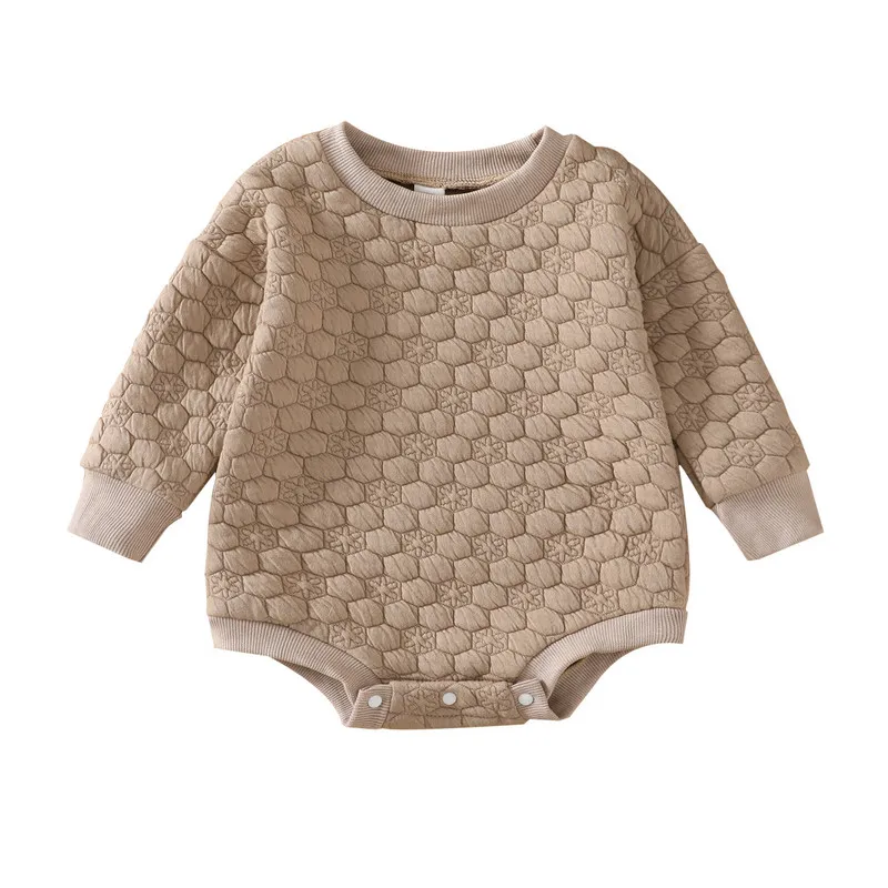 Newborn Baby Boy Warm Bodysuit Fall Winter Clothes Casual Long Sleeve Solid Color Quilted Jumpsuit Clothes 0 to 18 Months
Newborn Baby Boy Warm Bodysuit Fall Winter Clothes Casual Long Sleeve Solid Color Quilted Jumpsuit Clothes 0 to 18 Months