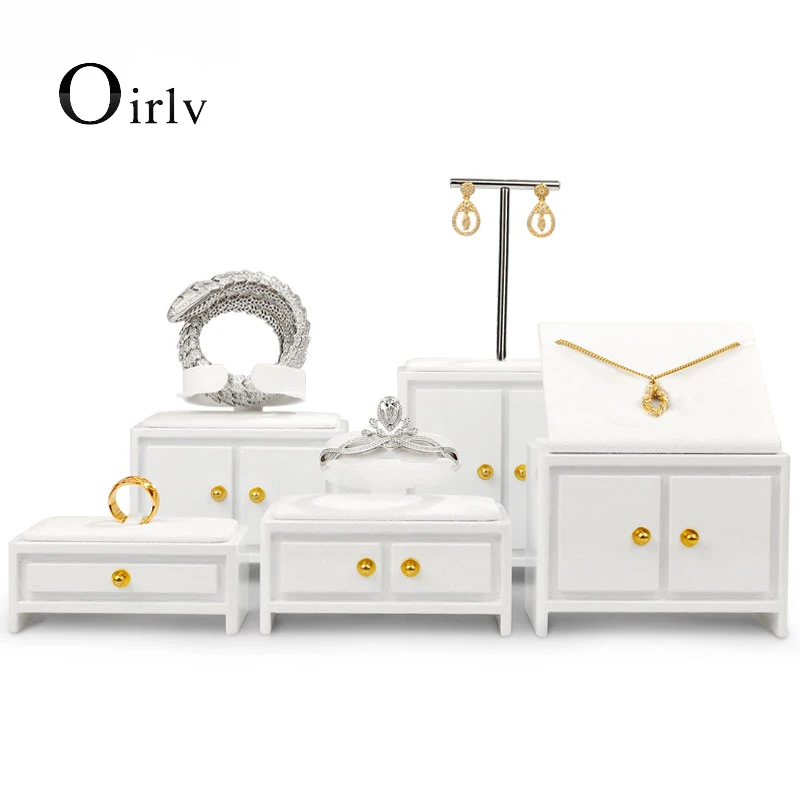 Oirlv Mini Drawer Solid Wood Jewelry Display Stand with Microfiber Jewelry Storage Rack for Earrings Ring Bangle Necklace
Oirlv Mini Drawer Solid Wood Jewelry Display Stand with Microfiber Jewelry Storage Rack for Earrings Ring Bangle Necklace