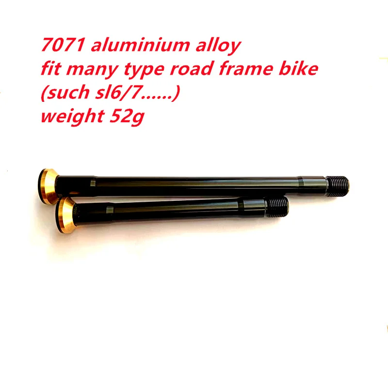 Aluminum alloy 7071 Bicycle Thru Axle Quick Release Skewers MTB Road Bike Thru Axle Diameter Frame Fork Parts Thru Axle parts
Aluminum alloy 7071 Bicycle Thru Axle Quick Release Skewers MTB Road Bike Thru Axle Diameter Frame Fork Parts Thru Axle parts