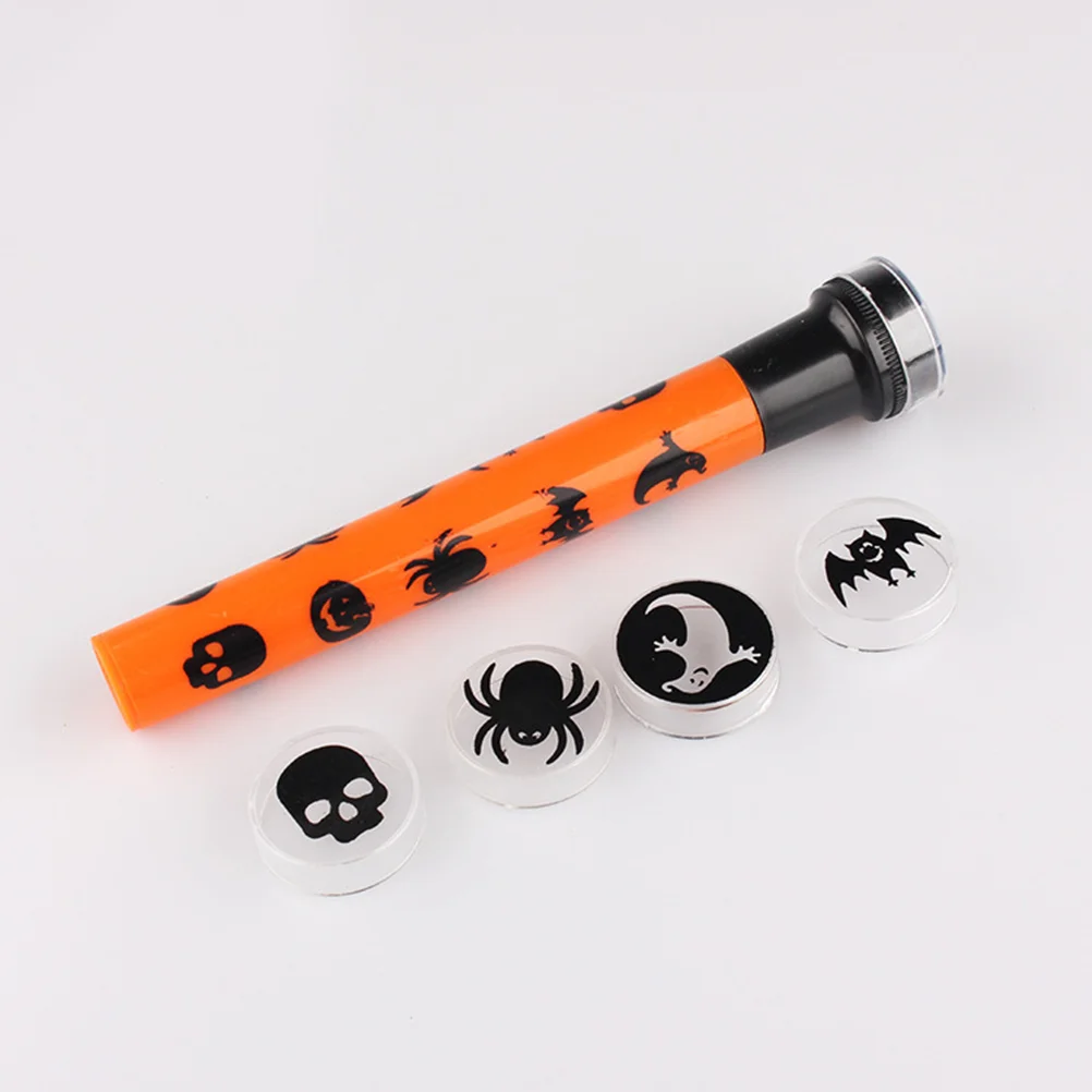 Flashlight Lighting Haunted House 5 Patterns Scary Cartoon KTV Pumpkin Prop Projector Lamp
Flashlight Lighting Haunted House 5 Patterns Scary Cartoon KTV Pumpkin Prop Projector Lamp