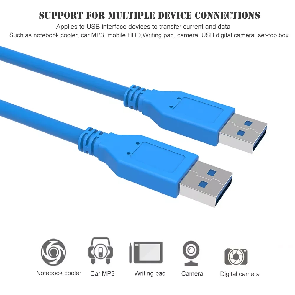 Fast Speed USB3.0 Extension Cable Type A Male to Type A Male Cord 0.5M 1M USB Cable For Radiator Webcam Car MP3 Camera USB Cabo
Fast Speed USB3.0 Extension Cable Type A Male to Type A Male Cord 0.5M 1M USB Cable For Radiator Webcam Car MP3 Camera USB Cabo