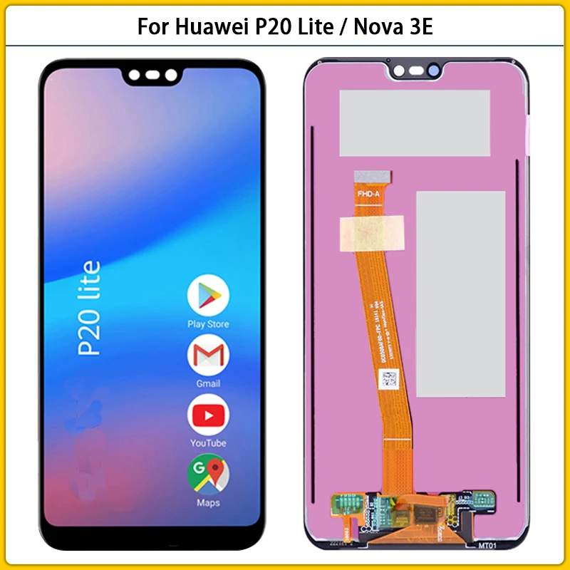 5.84'' For Huawei P20 Lite / Nova 3e ANE-LX1 ANE-LX3 LCD Display Touch Screen Sensor Digitizer LCD Screen Panel Assembly Replace
5.84'' For Huawei P20 Lite / Nova 3e ANE-LX1 ANE-LX3 LCD Display Touch Screen Sensor Digitizer LCD Screen Panel Assembly Replace