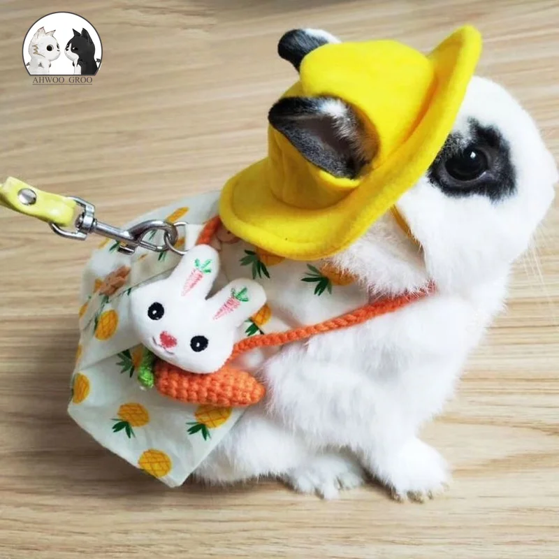 Cute Bunny Vest Harness and Leash Set Rabbit Ferret Bunny Hamster Dress Harness Small Animal Clothes Animal Walking Pet Leash
Cute Bunny Vest Harness and Leash Set Rabbit Ferret Bunny Hamster Dress Harness Small Animal Clothes Animal Walking Pet Leash