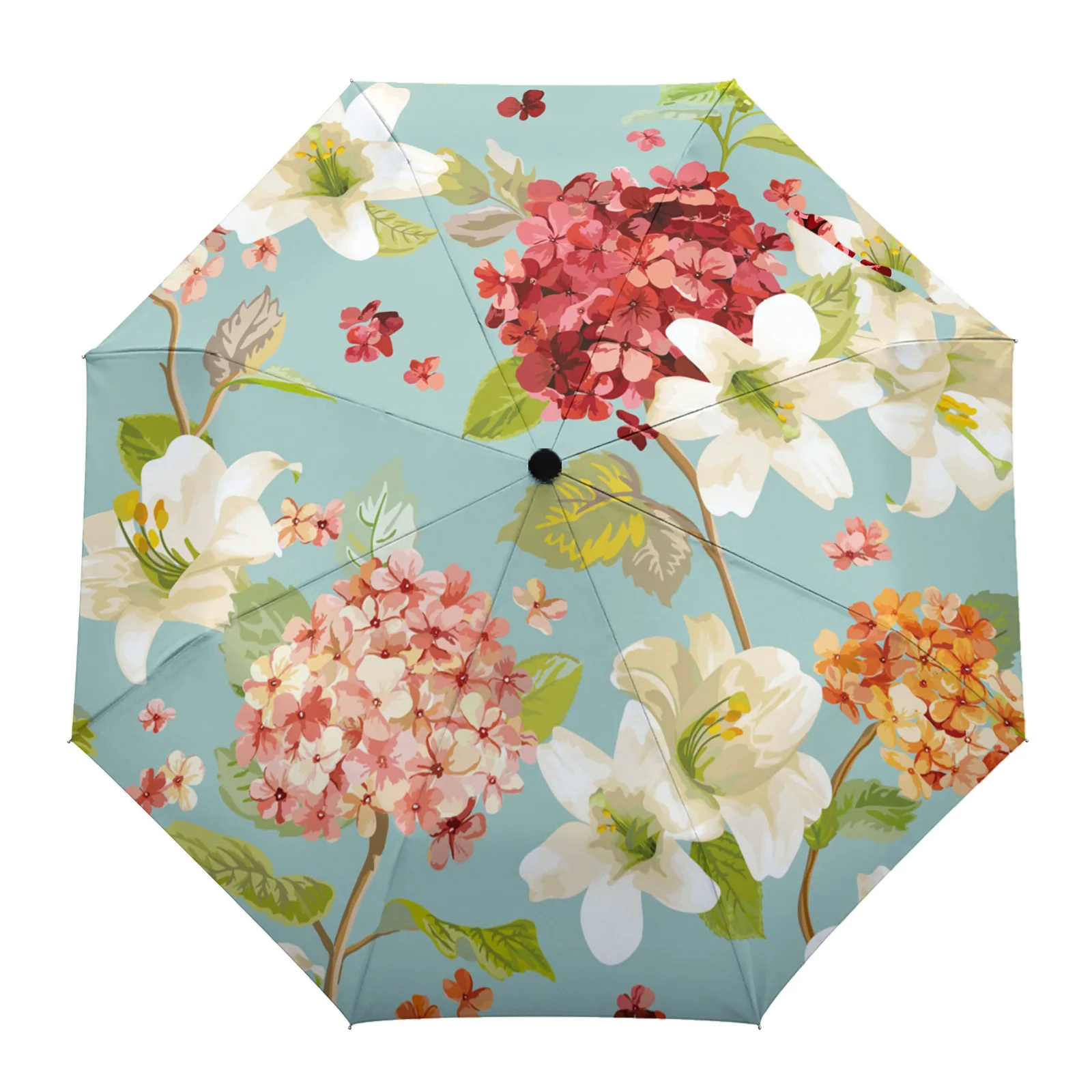 Lily Flower Colored Spring Rain Umbrella Folding Sun Umbrella Outdoor Sunscreen Anti-UV Parasol Female Male Umbrellas
Lily Flower Colored Spring Rain Umbrella Folding Sun Umbrella Outdoor Sunscreen Anti-UV Parasol Female Male Umbrellas