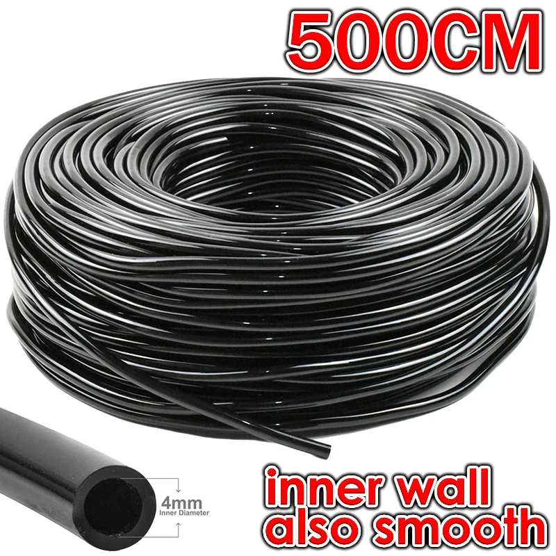 

5-100m Garden Watering Hose 4/7mm PVC Micro Irrigation Pipe Drip Irrigation Tubing Sprinkler 1/4'' Lawn Balcony Greenhouse