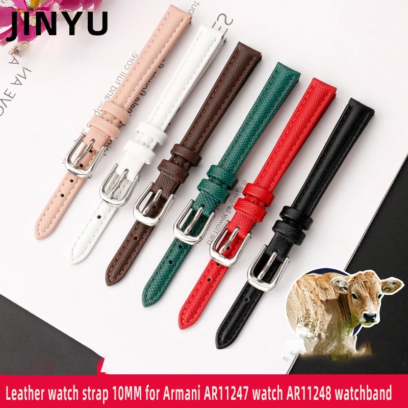 10MM Leather watch strap For Armani AR11247 watch AR11248 watchband AR1763 women's wristband watch chain 1764 watch accessories
10MM Leather watch strap For Armani AR11247 watch AR11248 watchband AR1763 women's wristband watch chain 1764 watch accessories