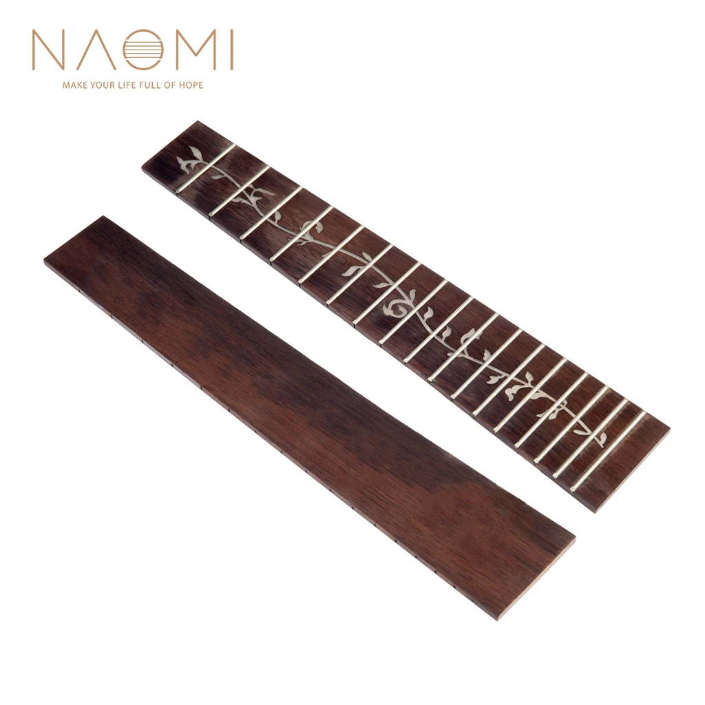 NAOMI 23'' Fretboard Fingerboard Tree of Life Rosewood Fretboard For Concert Ukulele Ukulele DIY Replacement
NAOMI 23'' Fretboard Fingerboard Tree of Life Rosewood Fretboard For Concert Ukulele Ukulele DIY Replacement