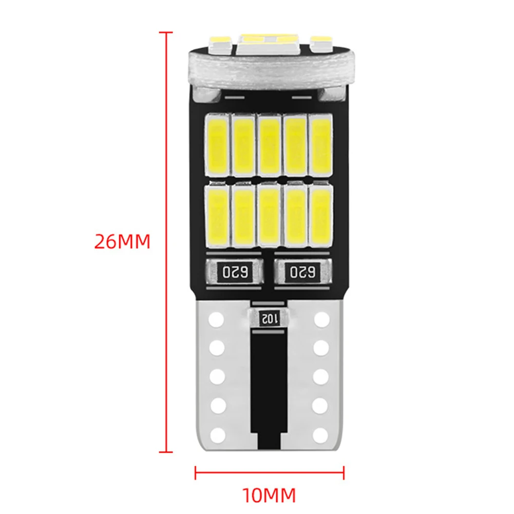 1pc Width Light Reading Light T10 4014 26SMD White 12V DC 360 Degrees Small Light License Plate Light Reading Light
1pc Width Light Reading Light T10 4014 26SMD White 12V DC 360 Degrees Small Light License Plate Light Reading Light