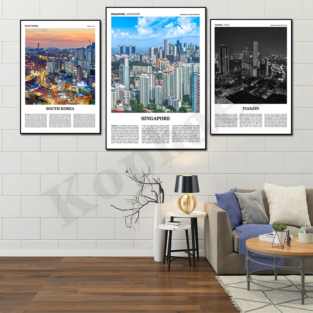 Thailand Pattaya Phuket Moscow Chinese Taipei Taichung Singapore Tokyo Japan Korea Skyscraper Cityscape Travel Wall Art Poster
Thailand Pattaya Phuket Moscow Chinese Taipei Taichung Singapore Tokyo Japan Korea Skyscraper Cityscape Travel Wall Art Poster