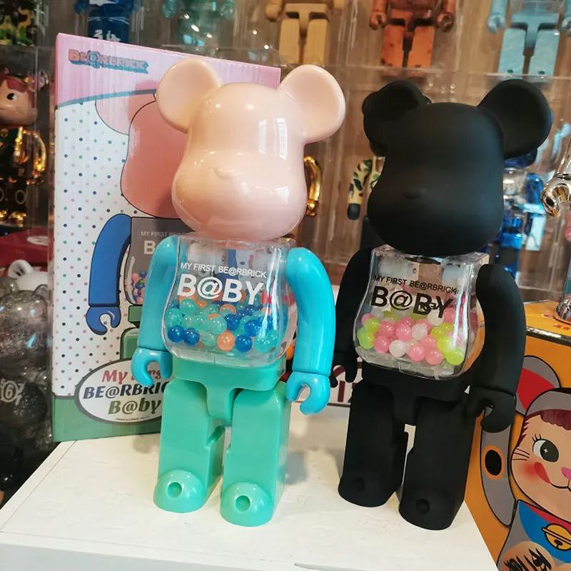 BEARBRICK 400% My First Baby Luminous Bear Block Action Figure Model Toy Room Decoration For Children Halloween Gift 28cm
BEARBRICK 400% My First Baby Luminous Bear Block Action Figure Model Toy Room Decoration For Children Halloween Gift 28cm