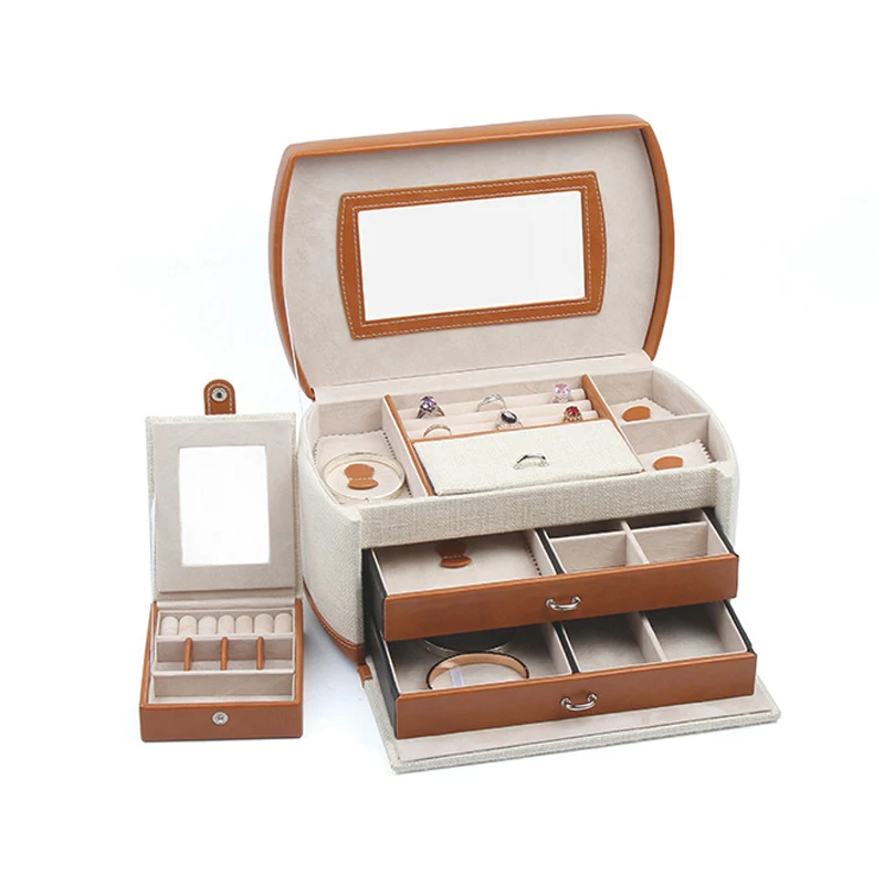 Льняной деревянный разделитель, Подарочная коробка для ювелирных изделий с отделениями для упаковки ожерелья
Льняной деревянный разделитель, Подарочная коробка для ювелирных изделий с отделениями для упаковки ожерелья