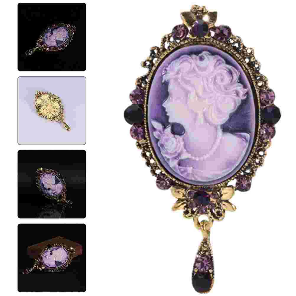 Collar Pin Beauty Portrait Brooch Miss Vintage Jewellery Clothes Breastpin Alloy Brooches Pins Women 
Collar Pin Beauty Portrait Brooch Miss Vintage Jewellery Clothes Breastpin Alloy Brooches Pins Women